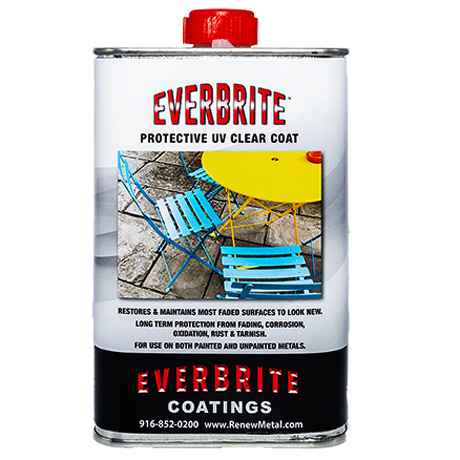 Everbrite Clear Coating for Metal Protection - Pint - 16 oz :